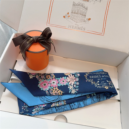 Hermes Twilly 100% Silk 37862