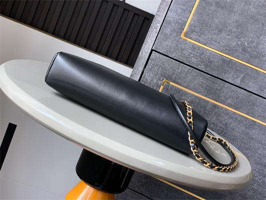 CHANEL 31 Mini Shopping Bag Suede&Calfskin Gold Tone Metal Black AS4133