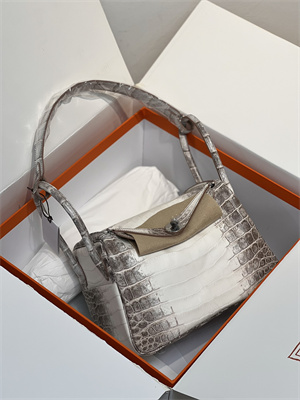 Lindy Himalayan Bag 26 Niloticus Silver Tone Metal HS