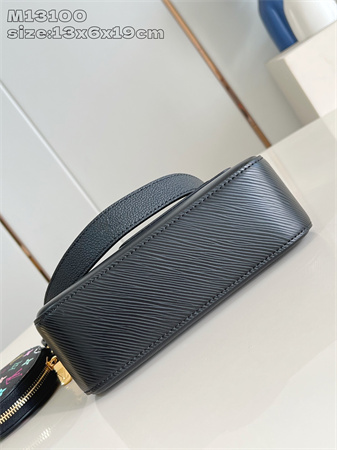 LV x TM Marellini Bag Epi grained cowhide leather Black M13099