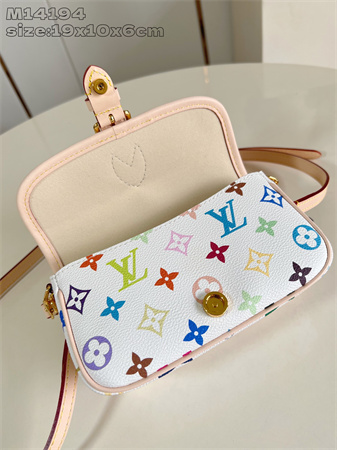 LV X TM Nano Diane Multicolor Monogram Canvas White M14194