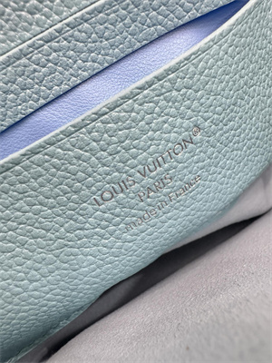 L.V Nano Madeleine Blue Supple grained cowhide leather M12211 TOP