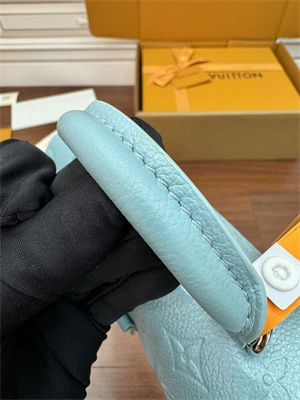 L.V Nano Madeleine Blue Supple grained cowhide leather M12211 TOP