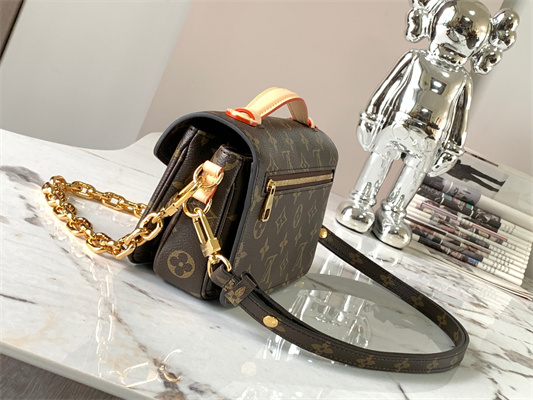 L.V Pochette Metis East West Monogram Coated Canvas M46279 TOP