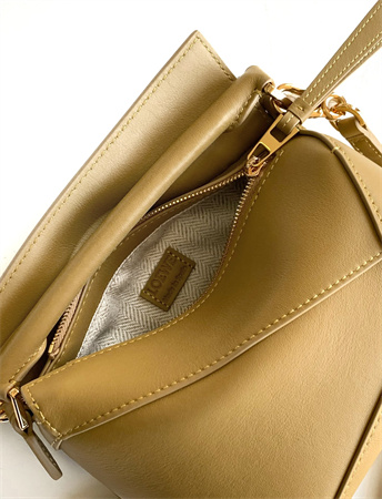 Loewe Mini Puzzle Bag In Classic Calfskin