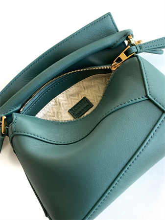 Loewe Mini Puzzle Bag In Classic Calfskin