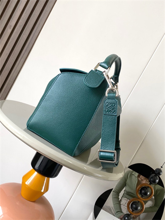 Loewe Large Puzzle Bag In Shinny Grained Calfskin
