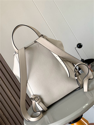 Loewe Goya Backpack in Soft Grained calfskin Cream