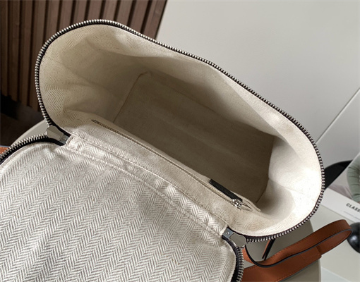 Loewe Goya Backpack in Soft Grained calfskin Black