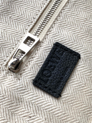 Loewe Goya Backpack in Soft Grained calfskin Black