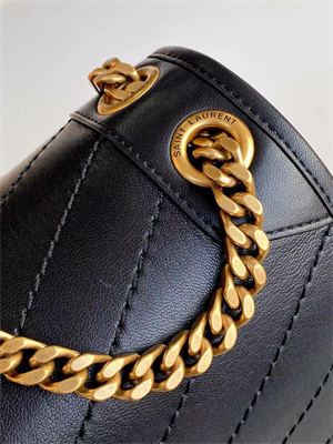 Y.S.L NIKI MEDIUM In Smooth Lambskin Black Color