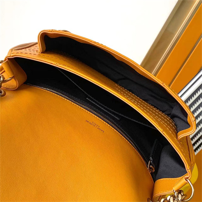 Y.S.L NIKI MEDIUM In Smooth Lambskin Yellow Color