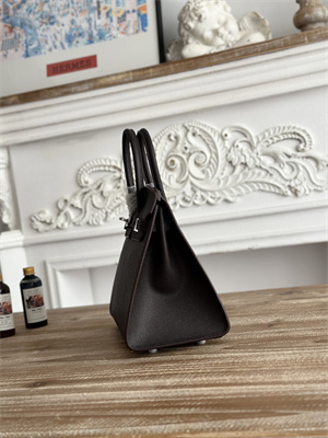 Bir.kin Sellier Bag Epsom Leather 25/30/35CM Gold Hardware In Cafe Color HS