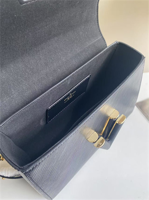 LV Twist MM Bag Epi grained cowhide leather Black M21117