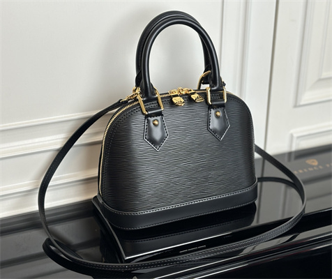 LV x TM Alma BB Epi Leather Black M13670