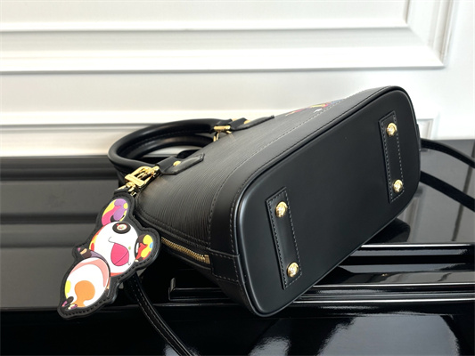 LV x TM Alma BB Epi Leather Black M13670