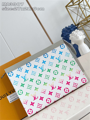 L.V Pochette Voyage MM Iridescent Monogram Canvas M13907