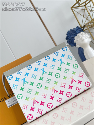 L.V Pochette Voyage MM Iridescent Monogram Canvas M13907