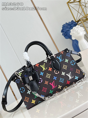 LV x TM OnTheGo East West Chain Monogram Canvas Multicolored M13260