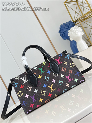 LV x TM OnTheGo East West Chain Monogram Canvas Multicolored M13260