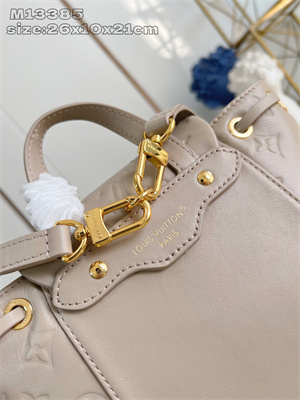 L.V Coussin Backpack PM Lambskin Leather Galet M13358