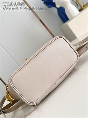 L.V Coussin Backpack PM Lambskin Leather Galet M13358