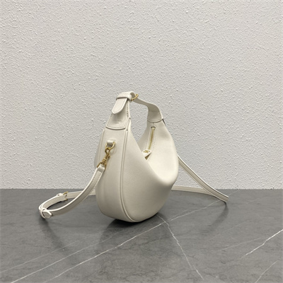 Celine Teen Lulu IN SUPPLE GRAINED CALFSKIN In Rice Color