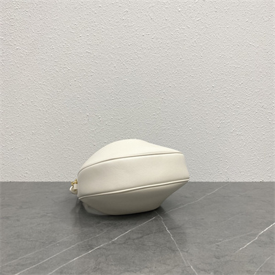 Celine Teen Lulu IN SUPPLE GRAINED CALFSKIN In Rice Color