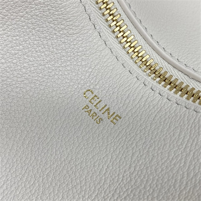 Celine Teen Lulu IN SUPPLE GRAINED CALFSKIN In Rice Color