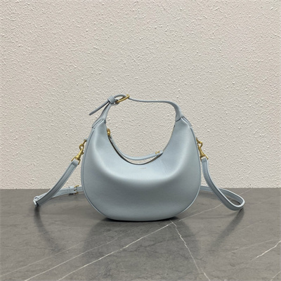 Celine Teen Lulu IN SUPPLE GRAINED CALFSKIN In Glacier Color