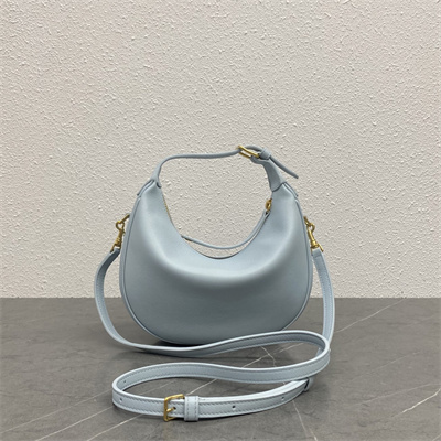 Celine Teen Lulu IN SUPPLE GRAINED CALFSKIN In Glacier Color