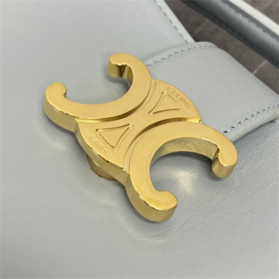 Celine Mini Bucket Louise IN Smooth Calfskin Ice Blue Color