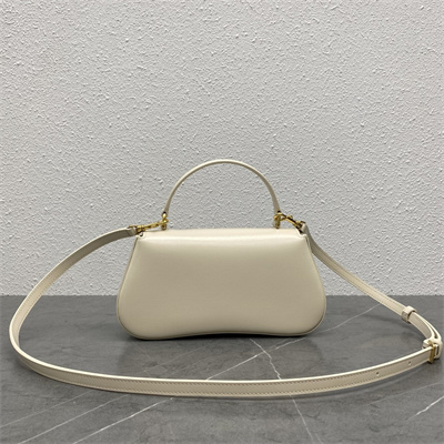 Celine TEEN LOLA in shiny calfskin Cream Color