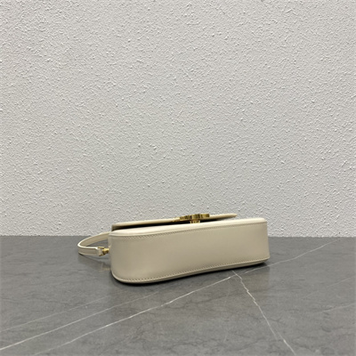 Celine TEEN LOLA in shiny calfskin Cream Color