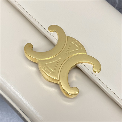 Celine TEEN LOLA in shiny calfskin Cream Color