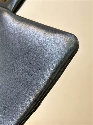 Chanel Mini Flap Bag Lambskin Gold Tone Metal Black AS3828