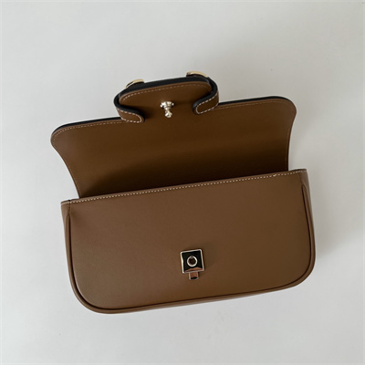 Gu.cci Horsebit 1955 Soft small top handle bag Brown Leather 815206