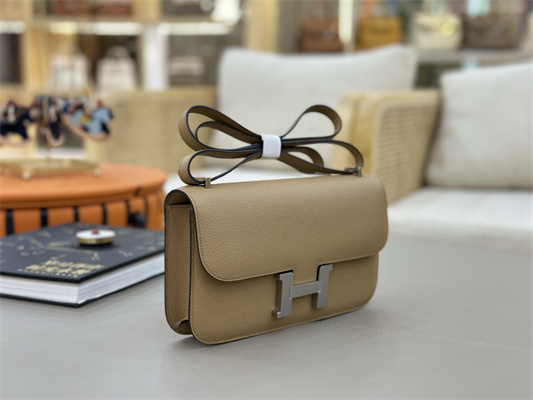 Constance Elan Epsom Leather  Gold/Silver Tone Hardware Chai Color HS(With Mirror)