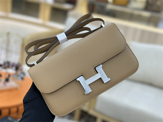 Constance Elan Epsom Leather  Gold/Silver Tone Hardware Chai Color HS(With Mirror)