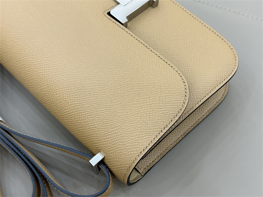 Constance Elan Epsom Leather  Gold/Silver Tone Hardware Chai Color HS(With Mirror)