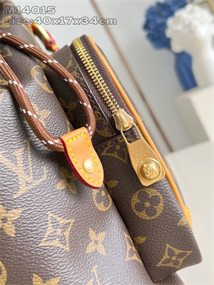 L.V Montsouris Cargo Backpack G69  Monogram Canvas M14015