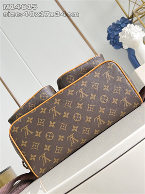 L.V Montsouris Cargo Backpack G69  Monogram Canvas M14015