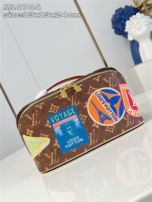 L.V Toiletry Bag 2 compartments Monogram coated canvas M14744
