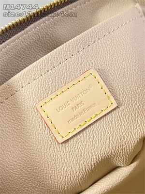 L.V Toiletry Bag 2 compartments Monogram coated canvas M14744