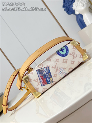 L.V SIDE TRUNK MM Monogram Dune coated canvas  M14606