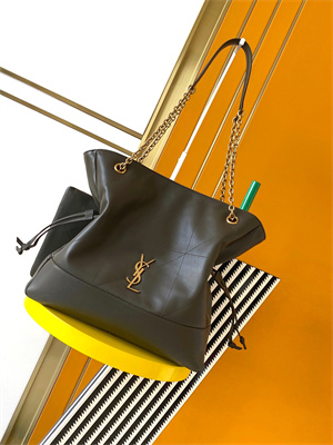 Y.S.L Jamie Shopping Bag In Lambskin Lt Musk Color