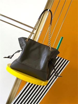 Y.S.L Jamie Shopping Bag Small In Lambskin Lt Musk Color