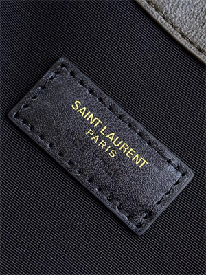 Y.S.L Jamie Shopping Bag Small In Lambskin Lt Musk Color