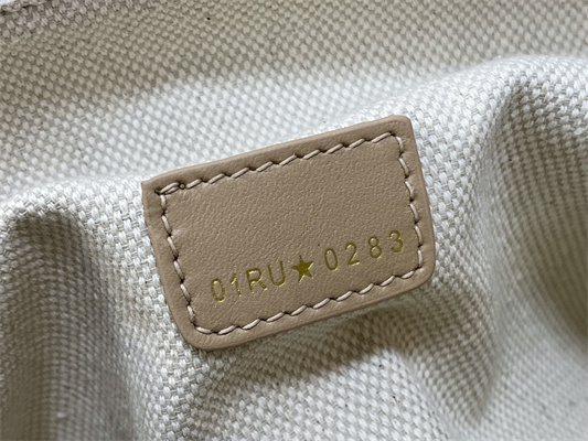 CD Medium DiorTravel Nomad Pouch Nature Color Dior Oblique Jacquard