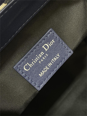 Di.or Mini Backpack Beige and Blue Oblique Jacquard